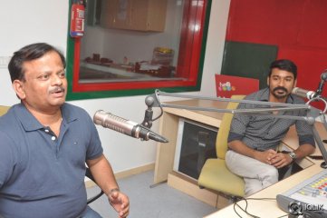 Dhanush at Radio Mirchi For Anekudu Movie Promotions